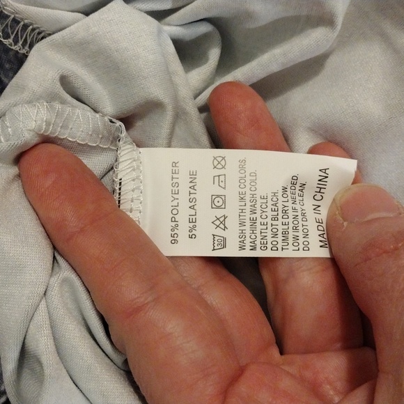 💜5/$25.00💜New 1X New Long top. - Picture 5 of 5